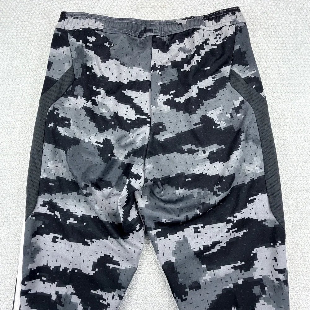 NWT Adidas Tiro 19 AOP Camo Track Pants Mens Medium Carbon Gray Soccer FK4493